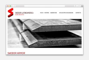 Diseño de Página Web para Swebor Latinoamérica - CreadoresWeb.mx