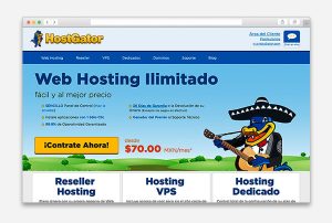 Diseño de Página Web para Hostgator - CreadoresWeb.mx
